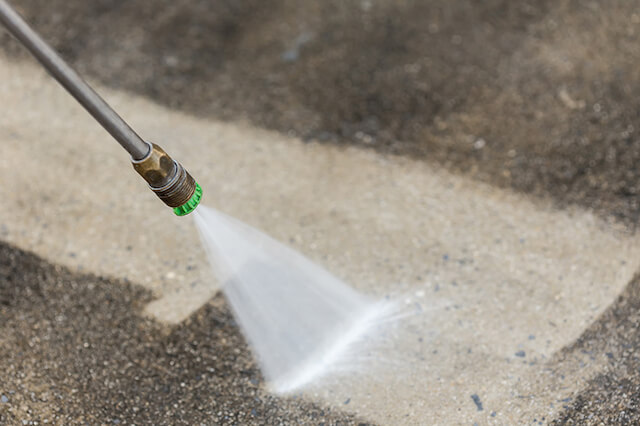 parking lot pressure washing in new braunfels